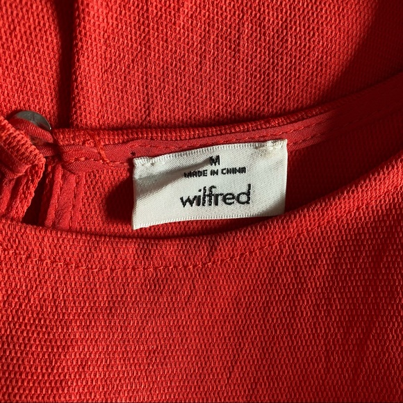 Sold-Aritzia Wilfred Red Rive Romper - Picture 8 of 16